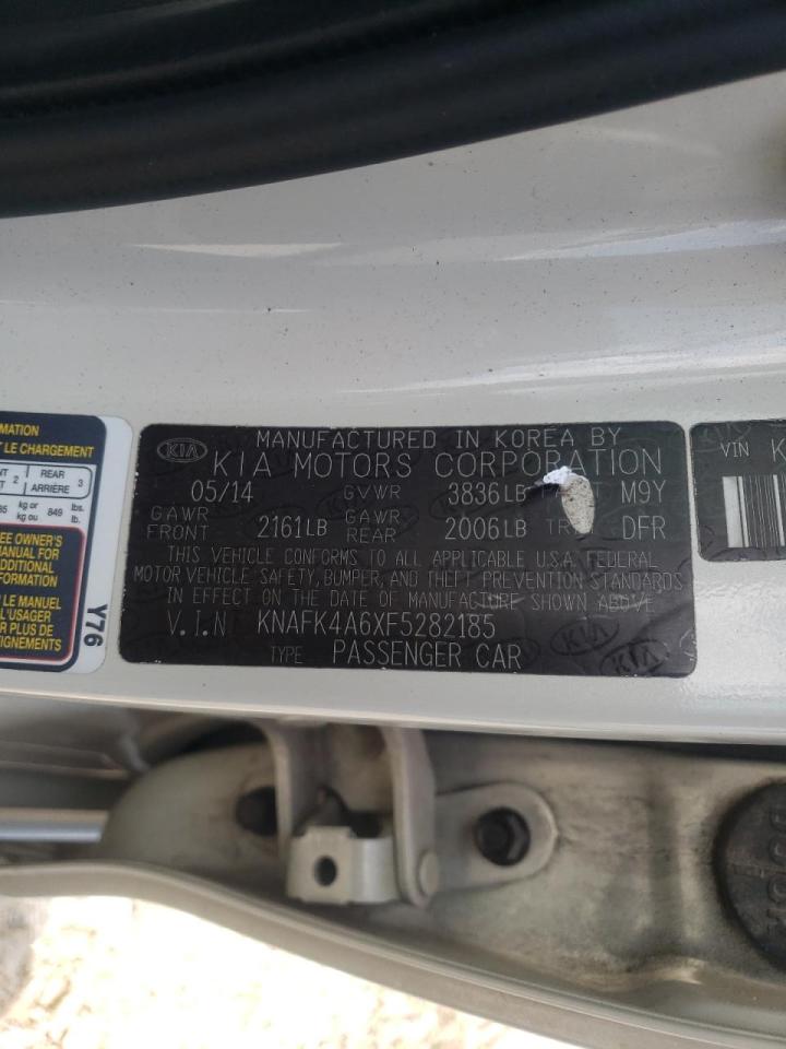 Photo 20 from auction – 2015 KIA FORTE LX with VIN KNAFK4A6XF5282185