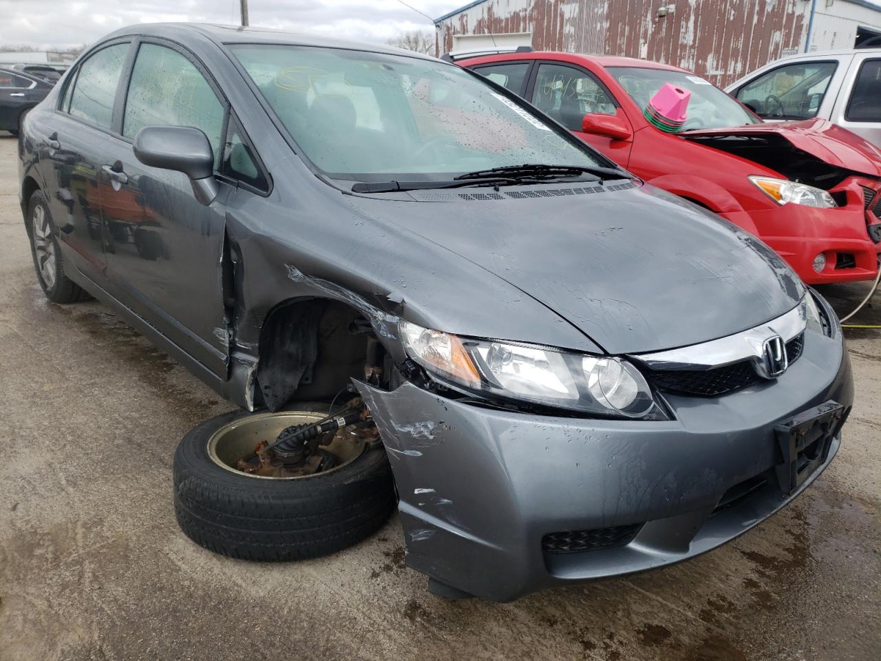HONDA CIVIC EX 2010 with VIN 19XFA1F82AE019846 - Photo from auction
