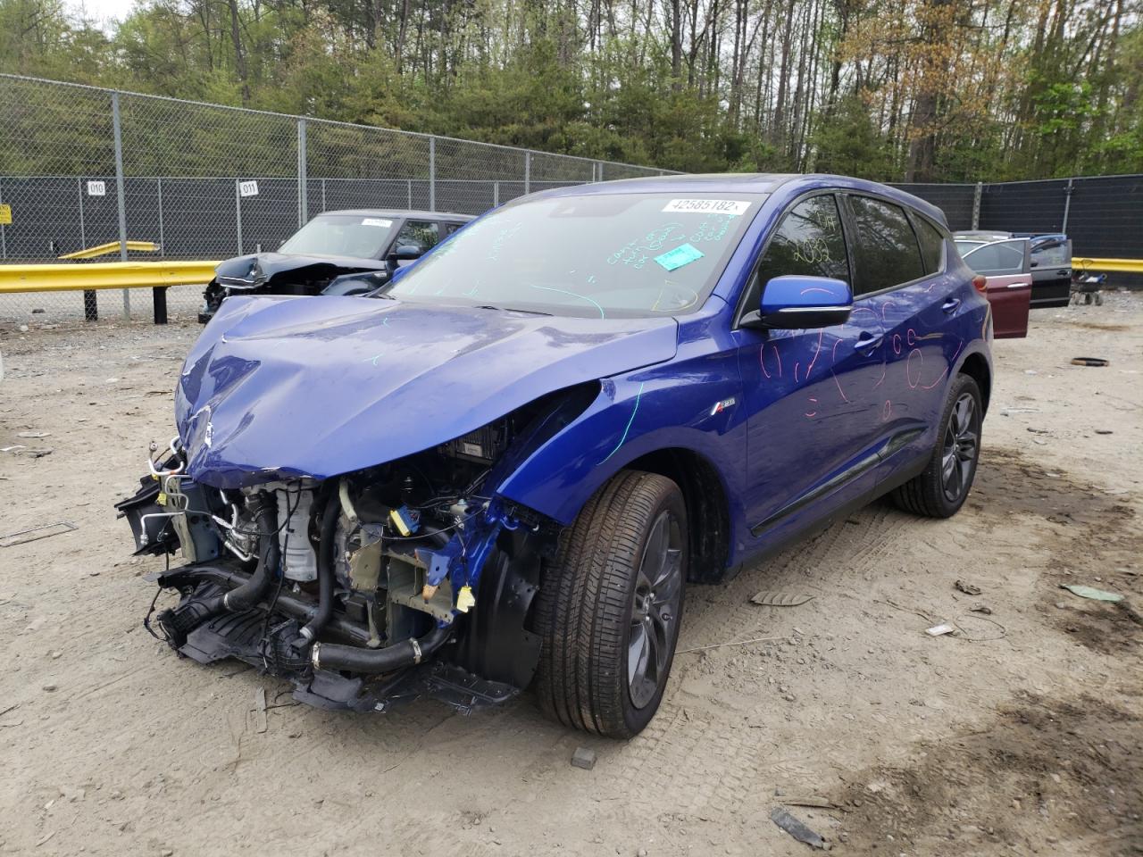 Photo 2 from auction – 2021 ACURA RDX A-SPEC with VIN 5J8TC2H61ML047200