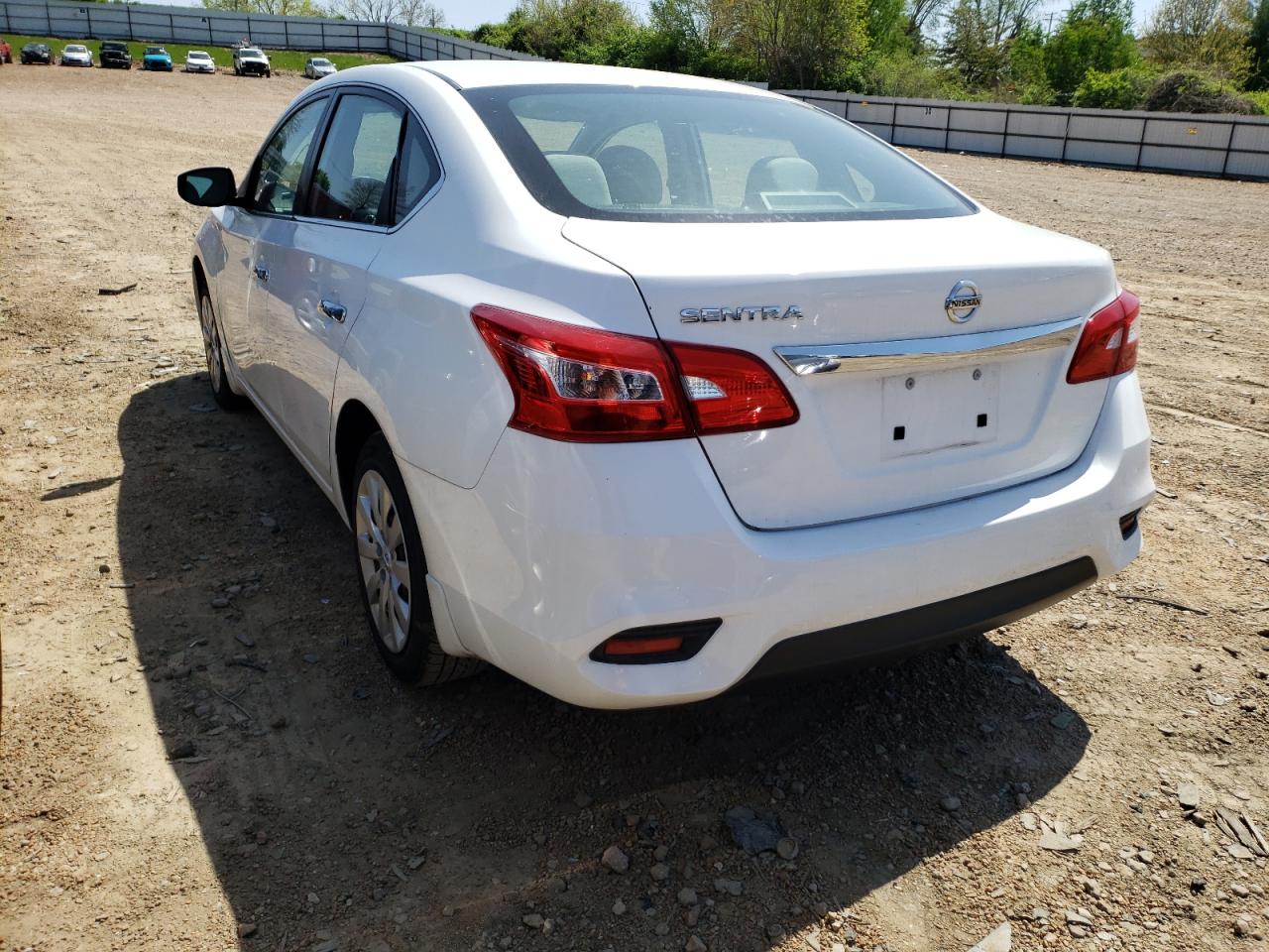 Photo 3 from auction – 2017 NISSAN SENTRA S with VIN 3N1AB7AP2HY252324