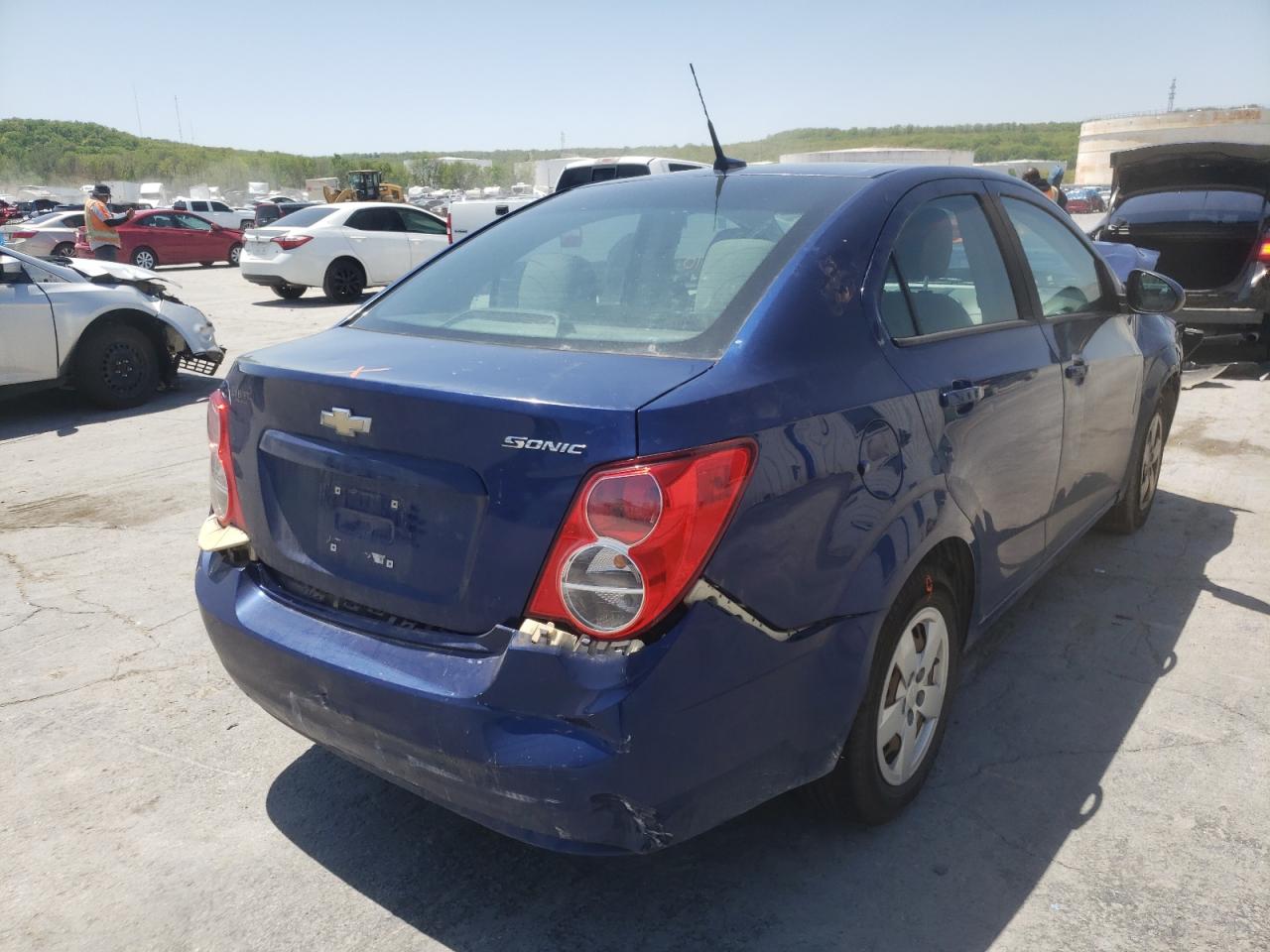 Photo 4 from auction – 2014 CHEVROLET SONIC LS with VIN 1G1JA5SH6E4149314