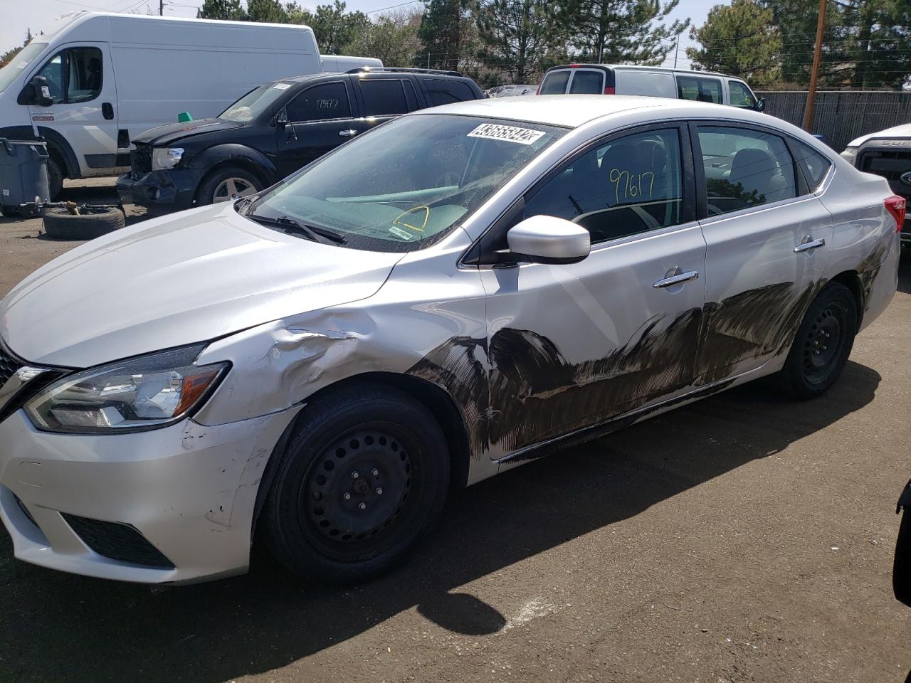 Photo 9 from auction – 2018 NISSAN SENTRA S with VIN 3N1AB7AP9JY287724