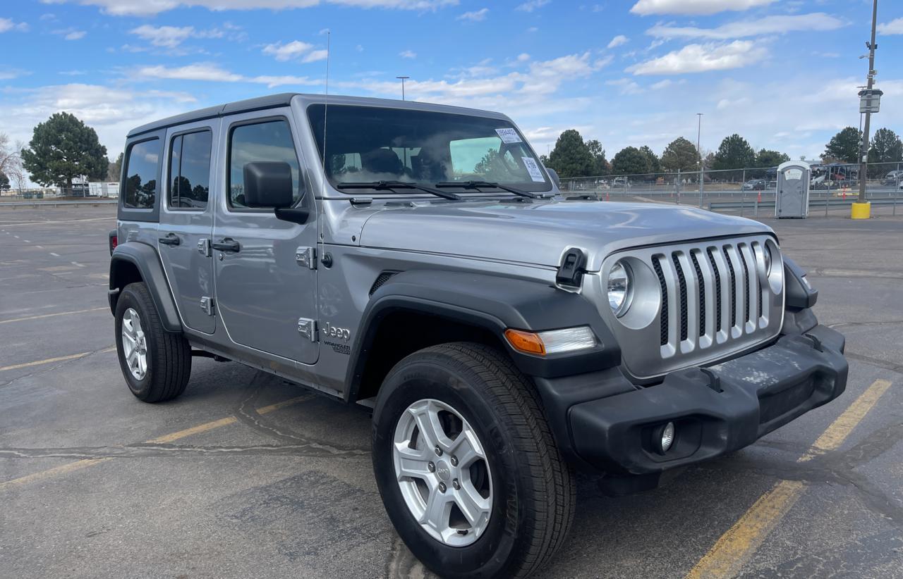 JEEP WRANGLER U 2021 with VIN 1C4HJXDN4MW591886 - Photo from auction