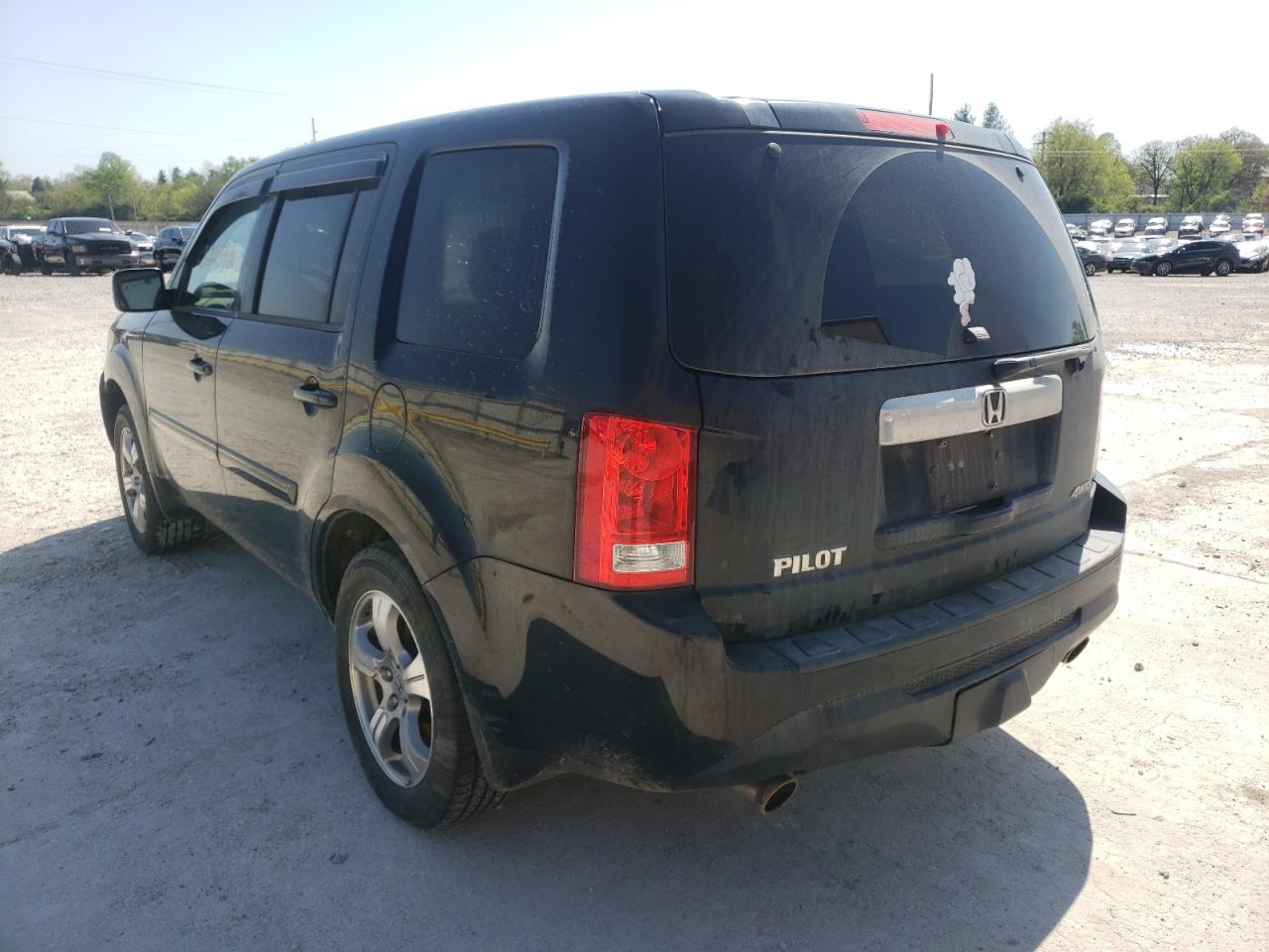 Photo 3 from auction – 2013 HONDA PILOT EXL with VIN 5FNYF4H53DB040816
