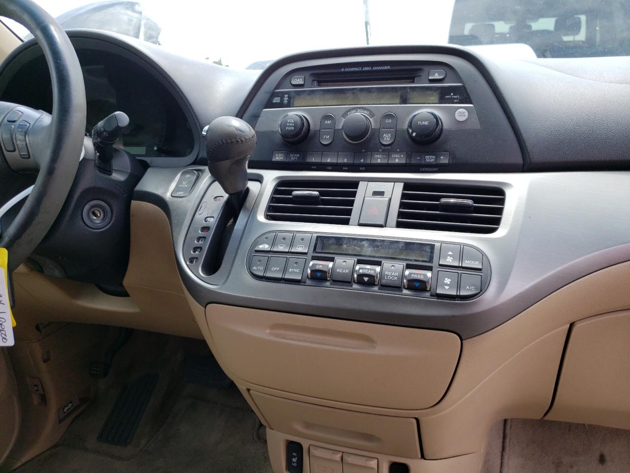 Photo 9 from auction – 2006 HONDA ODYSSEY EX with VIN 5FNRL38636B425926