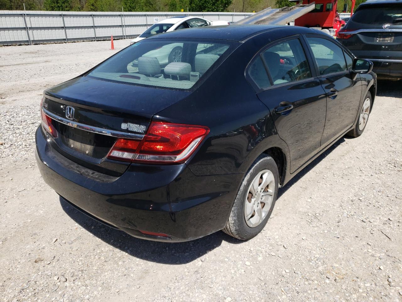 Photo 4 from auction – 2014 HONDA CIVIC LX with VIN 19XFB2F58EE038898