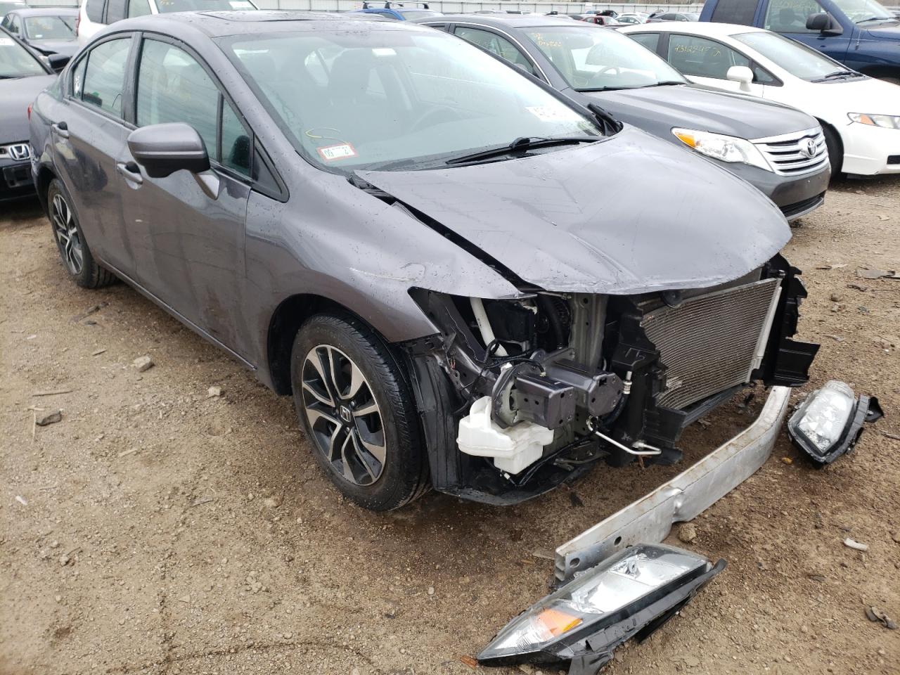 HONDA CIVIC EX 2015 with VIN 19XFB2F8XFE701481 - Photo from auction