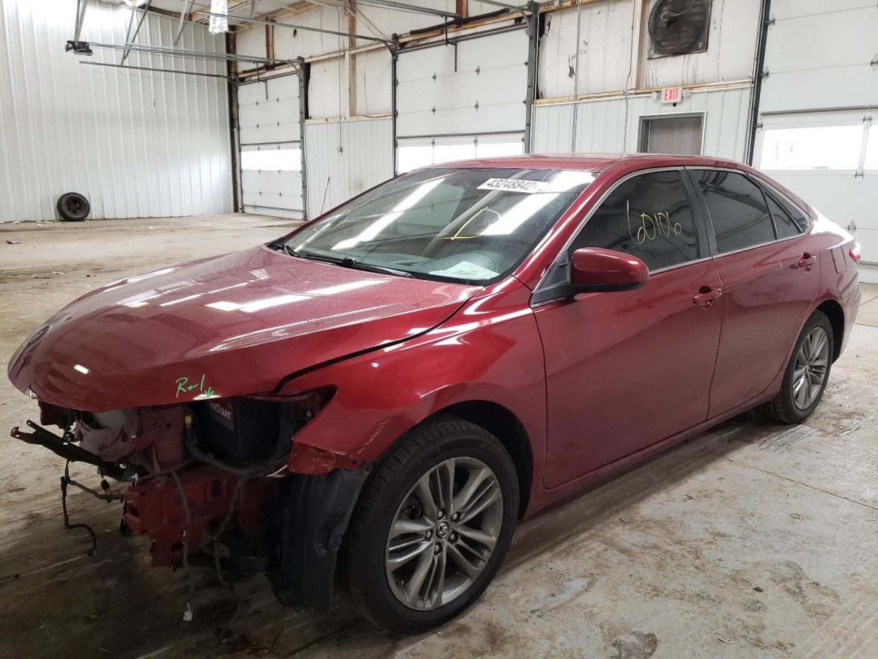 Photo 2 from auction – 2016 TOYOTA CAMRY LE with VIN 4T1BF1FK8GU504784