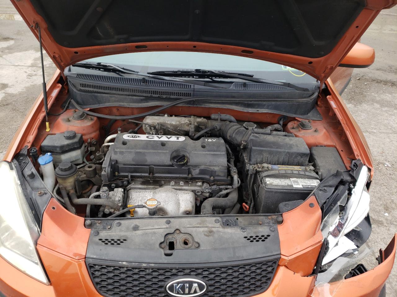 Photo 7 from auction – 2009 KIA RIO BASE with VIN KNADE223X96546866