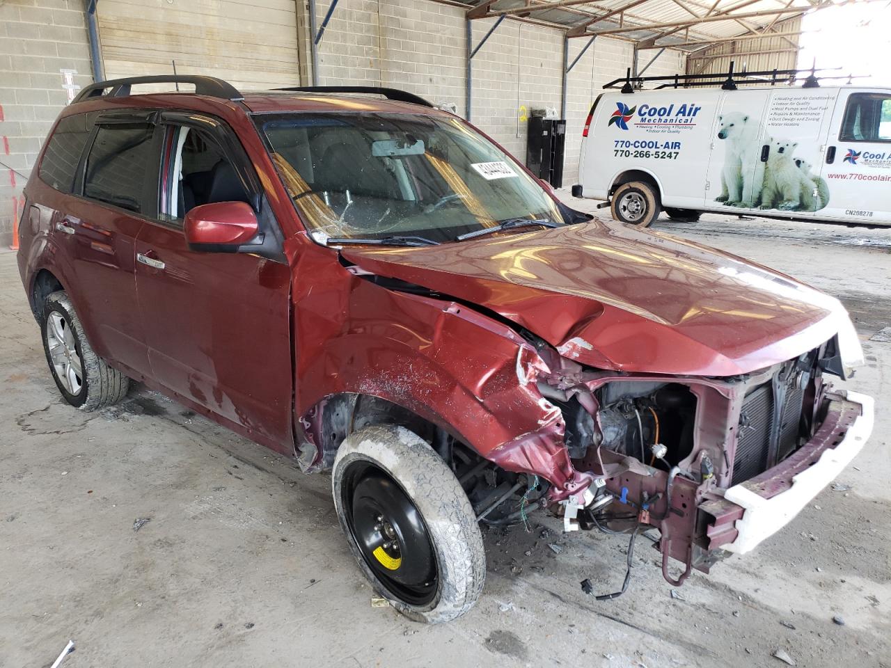 SUBARU FORESTER 2 2009 with VIN JF2SH63639H749119 - Photo from auction