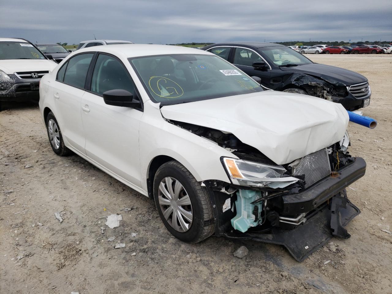 VOLKSWAGEN JETTA BASE 2013 with VIN 3VW2K7AJ8DM254767 - Photo from auction