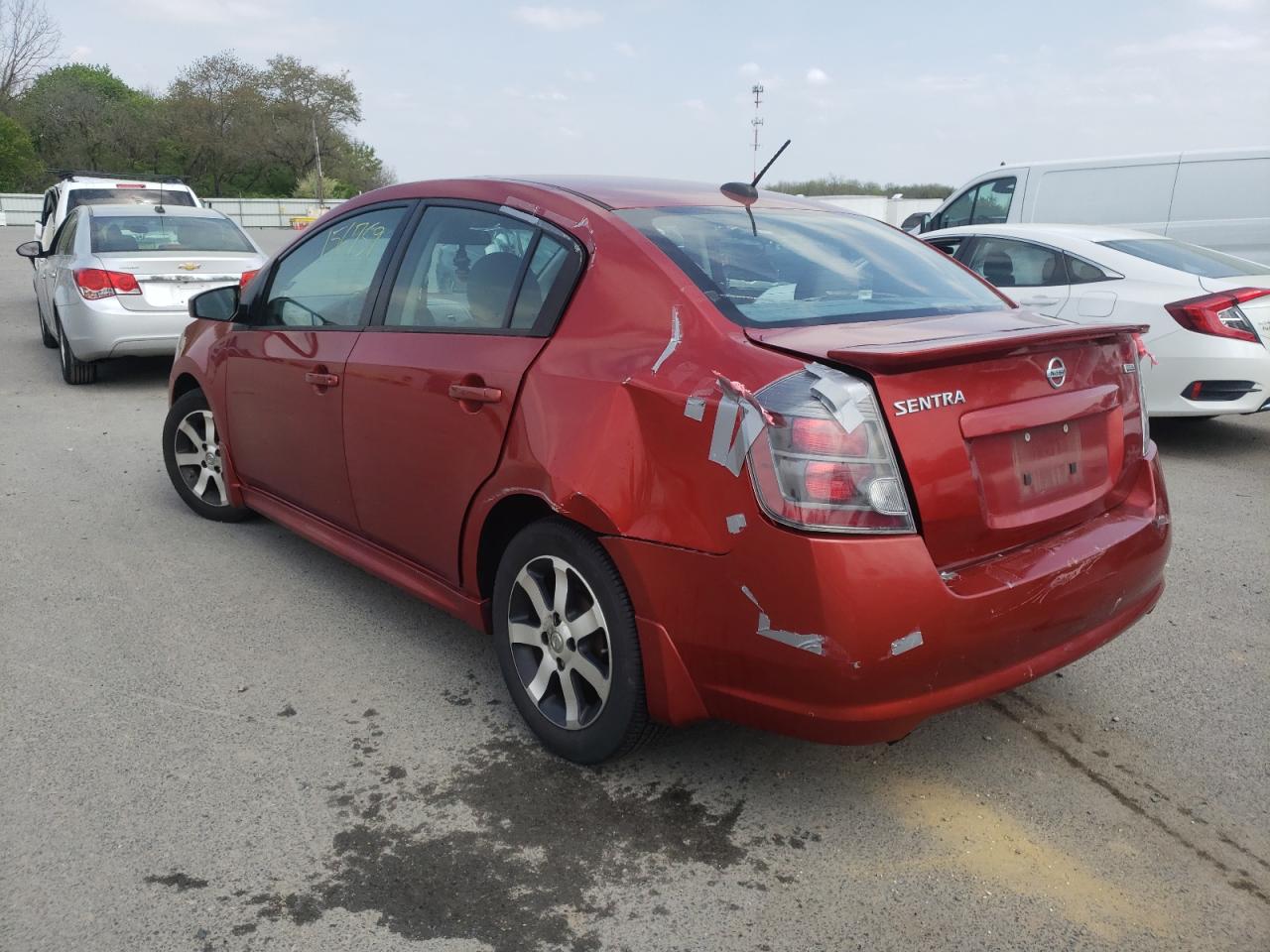 Photo 3 from auction – 2011 NISSAN SENTRA 2.0 with VIN 3N1AB6APXBL703806
