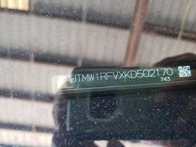 Photo 10 from auction – 2019 TOYOTA RAV4 XLE with VIN JTMW1RFVXKD502170