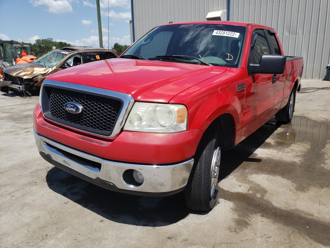 Photo 2 from auction – 2008 FORD F150 with VIN 1FTPX12V58FA55240