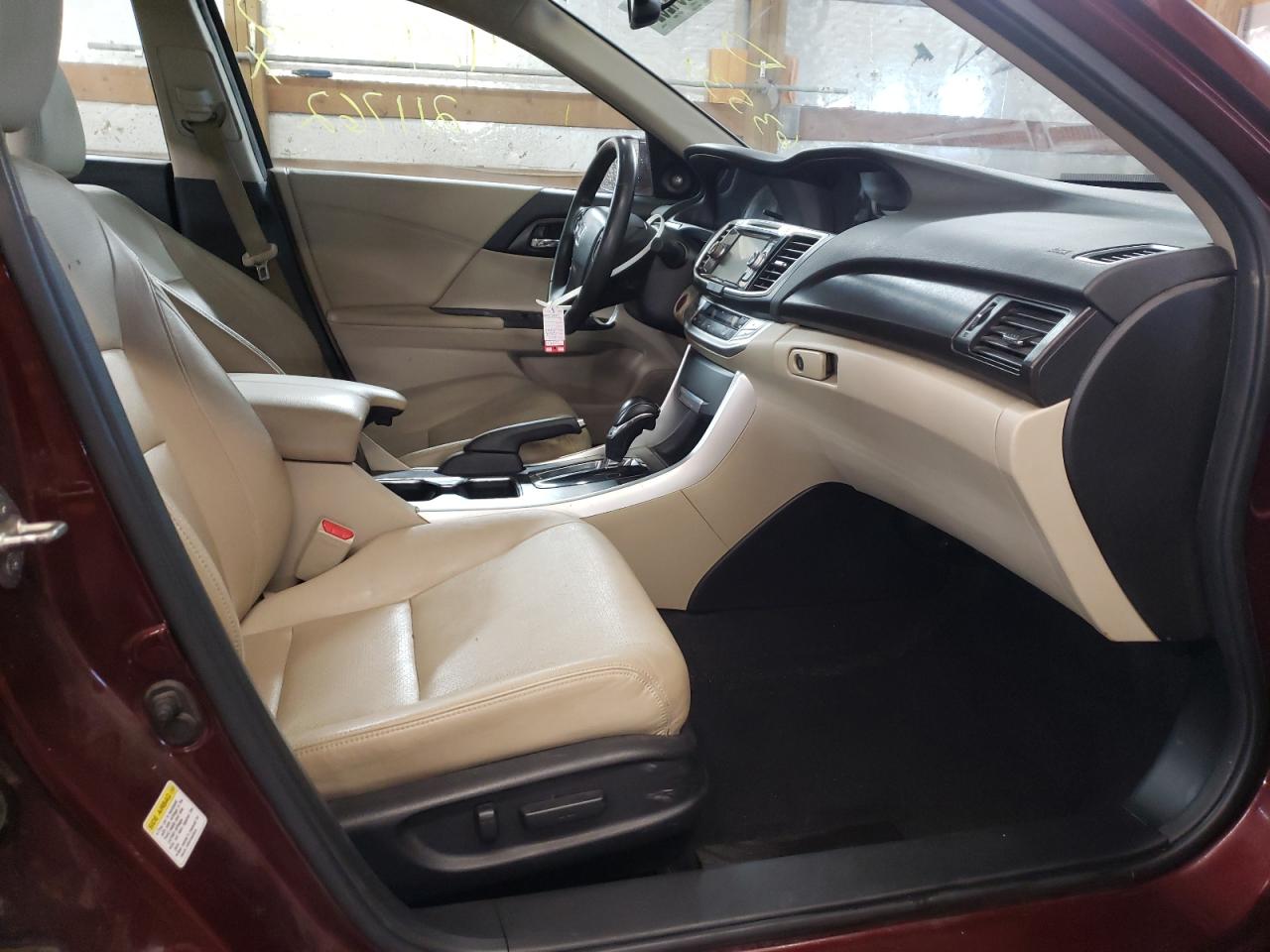 Photo 5 from auction – 2014 HONDA ACCORD EXL with VIN 1HGCR2F87EA163534