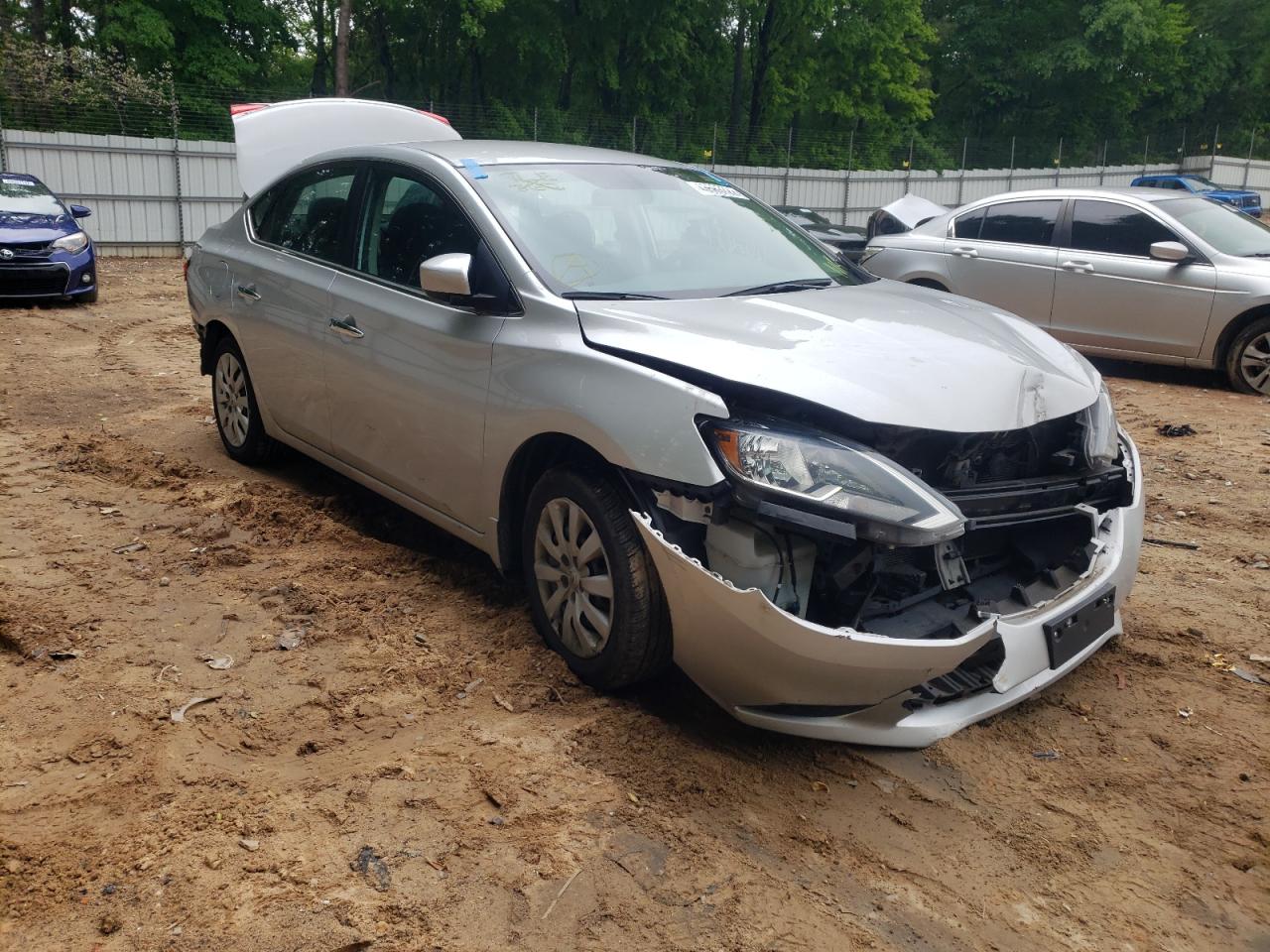NISSAN SENTRA S 2017 with VIN 3N1AB7AP3HY372763 - Photo from auction