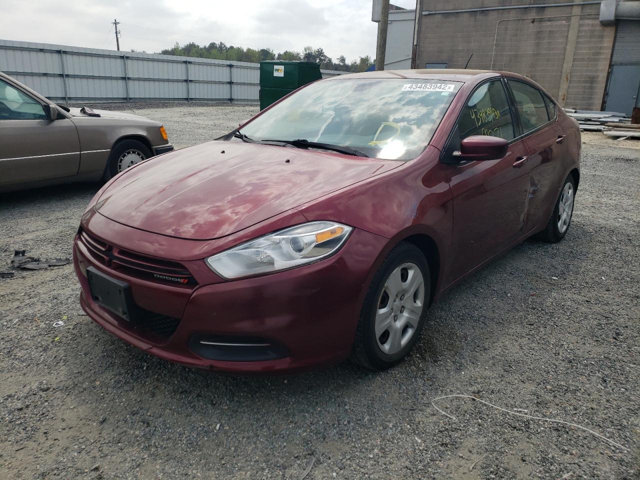 Photo 2 from auction – 2015 DODGE DART SE with VIN 1C3CDFAA8FD345651