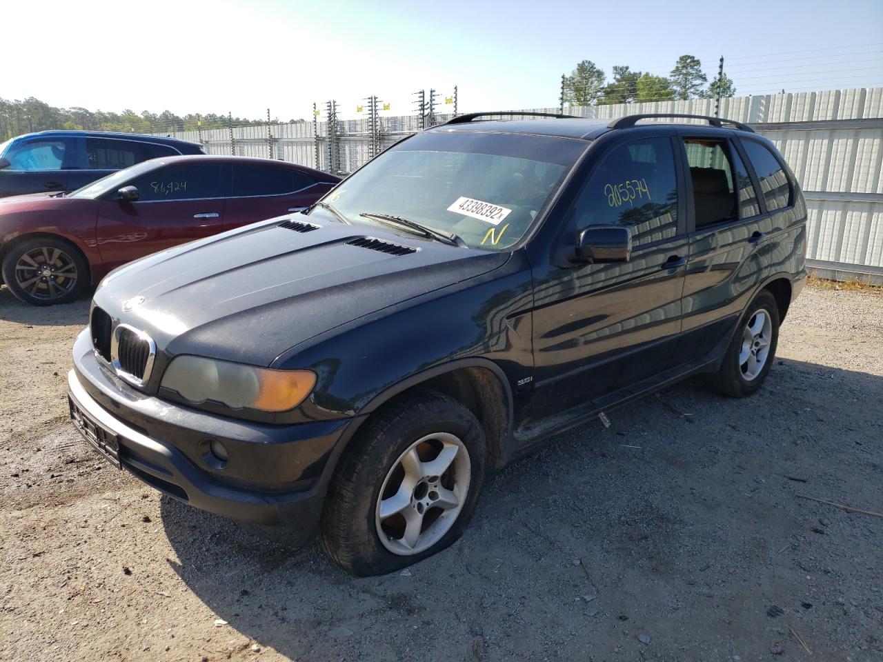 Photo 2 from auction – 2002 BMW X5 3.0I with VIN 5UXFA53502LP53054