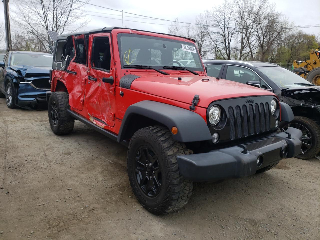 Photo 1 from auction – 2017 JEEP WRANGLER U with VIN 1C4BJWDG4HL645387