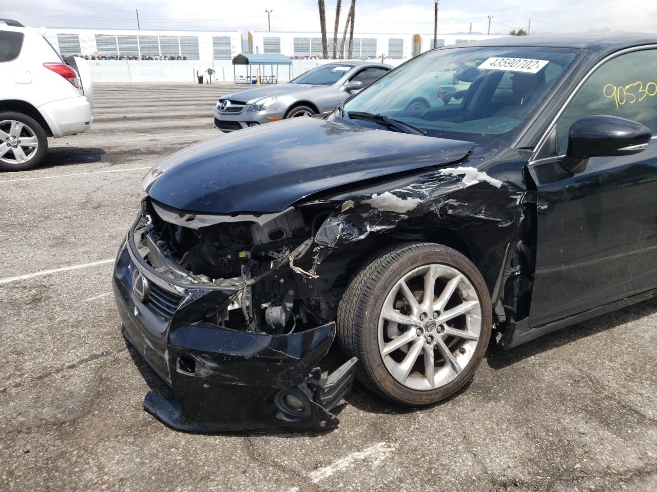 Photo 9 from auction – 2013 LEXUS CT 200 with VIN JTHKD5BH1D2133128