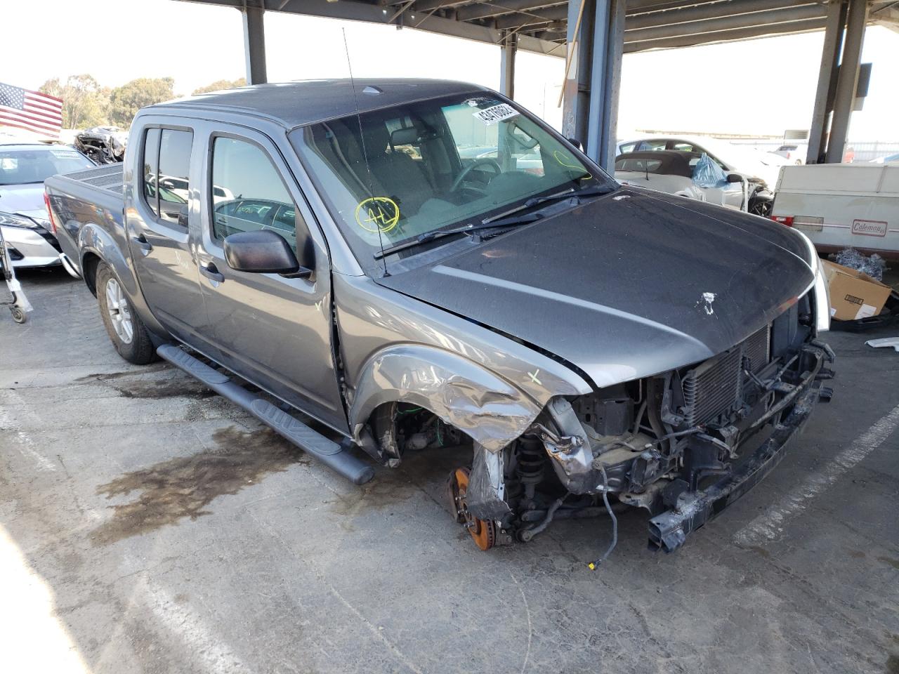 NISSAN FRONTIER S 2016 with VIN 1N6AD0ERXGN702112 - Photo from auction
