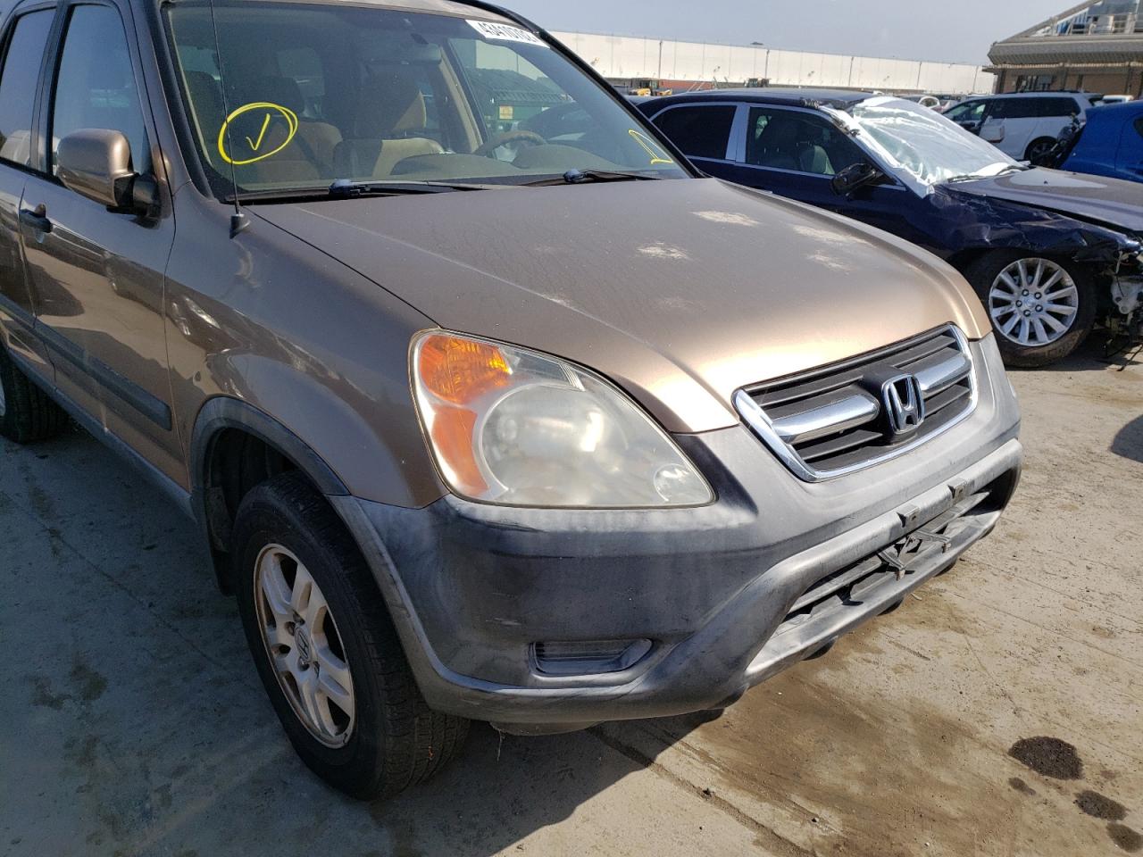 Photo 9 from auction – 2002 HONDA CR-V EX with VIN JHLRD78882C041799