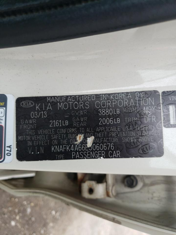 Photo 10 from auction – 2014 KIA FORTE LX with VIN KNAFK4A66E5060676