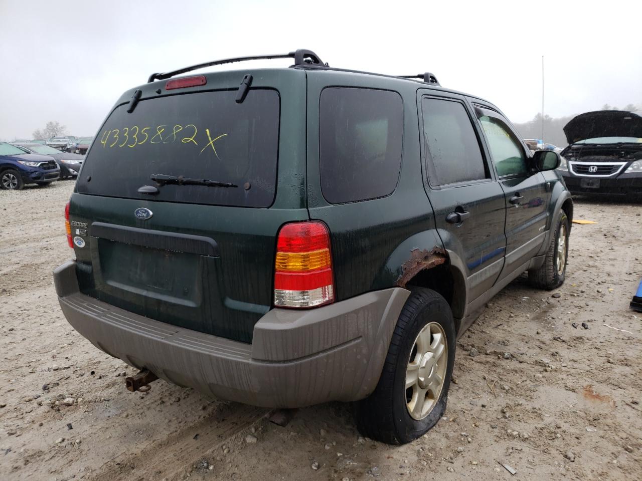 Photo 4 from auction – 2001 FORD ESCAPE XLT with VIN 1FMYU041X1KB82091
