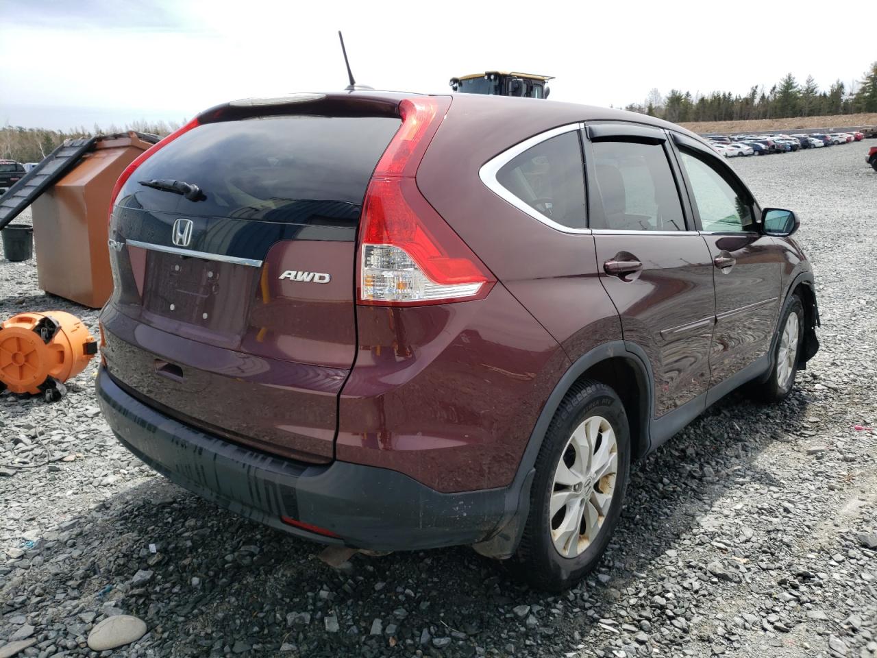 Photo 4 from auction – 2013 HONDA CR-V EXL with VIN 2HKRM4H73DH102650