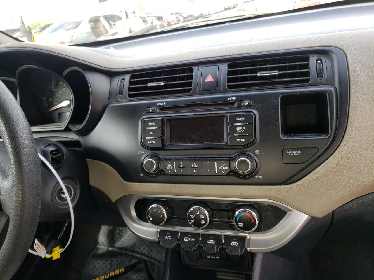 Photo 9 from auction – 2013 KIA RIO LX with VIN KNADM4A39D6138142