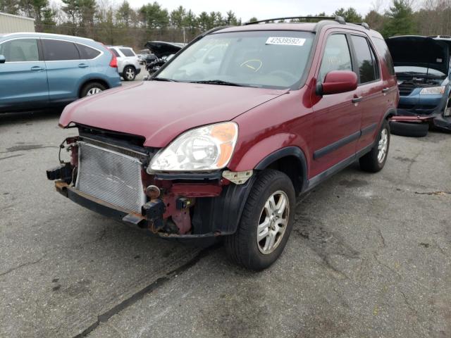Photo 2 from auction – 2002 HONDA CR-V EX with VIN JHLRD78832C056758