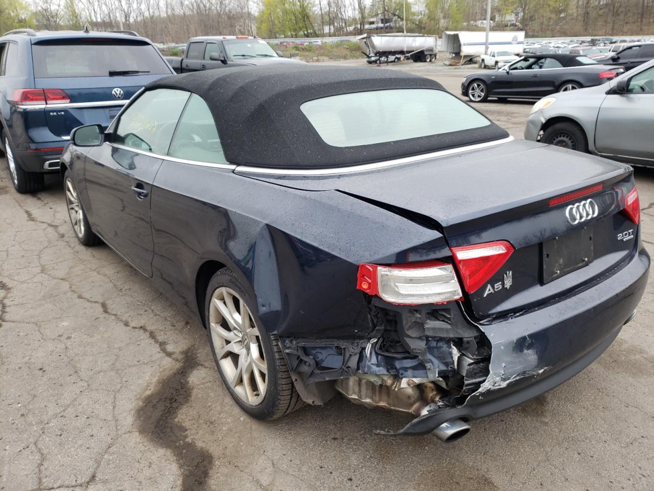 Photo 3 from auction – 2011 AUDI A5 with VIN WAUCFAFH8BN019154