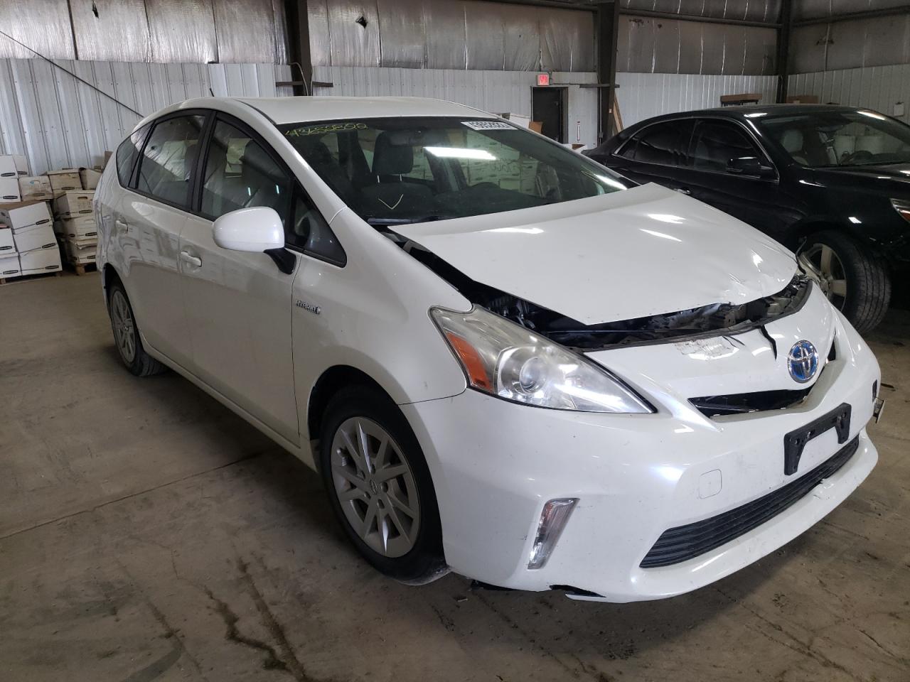 TOYOTA PRIUS V 2012 with VIN JTDZN3EU9C3128021 - Photo from auction
