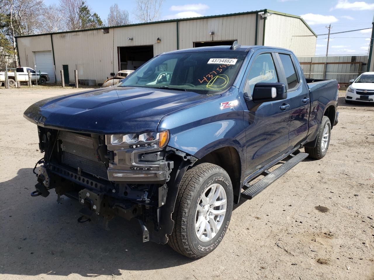 Photo 2 from auction – 2020 CHEVROLET SILVERADO with VIN 1GCRYEED5LZ358588