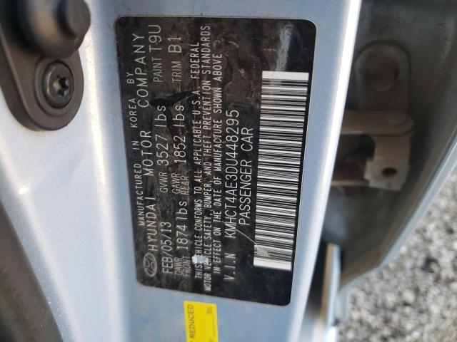 Photo 10 from auction – 2013 HYUNDAI ACCENT GLS with VIN KMHCT4AE3DU448295