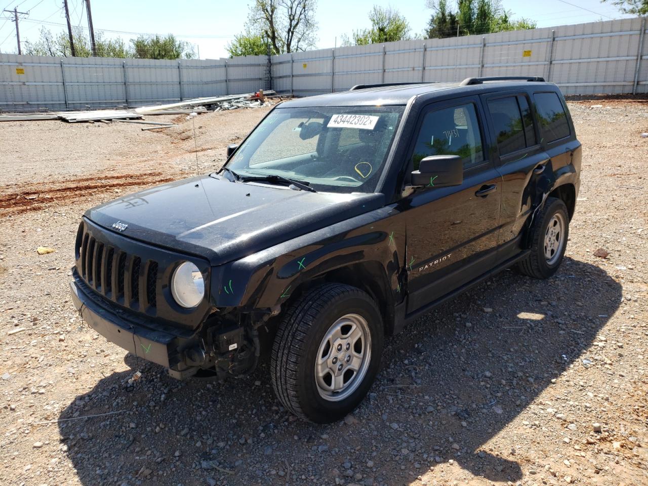 Photo 2 from auction – 2017 JEEP PATRIOT SP with VIN 1C4NJPBAXHD116053