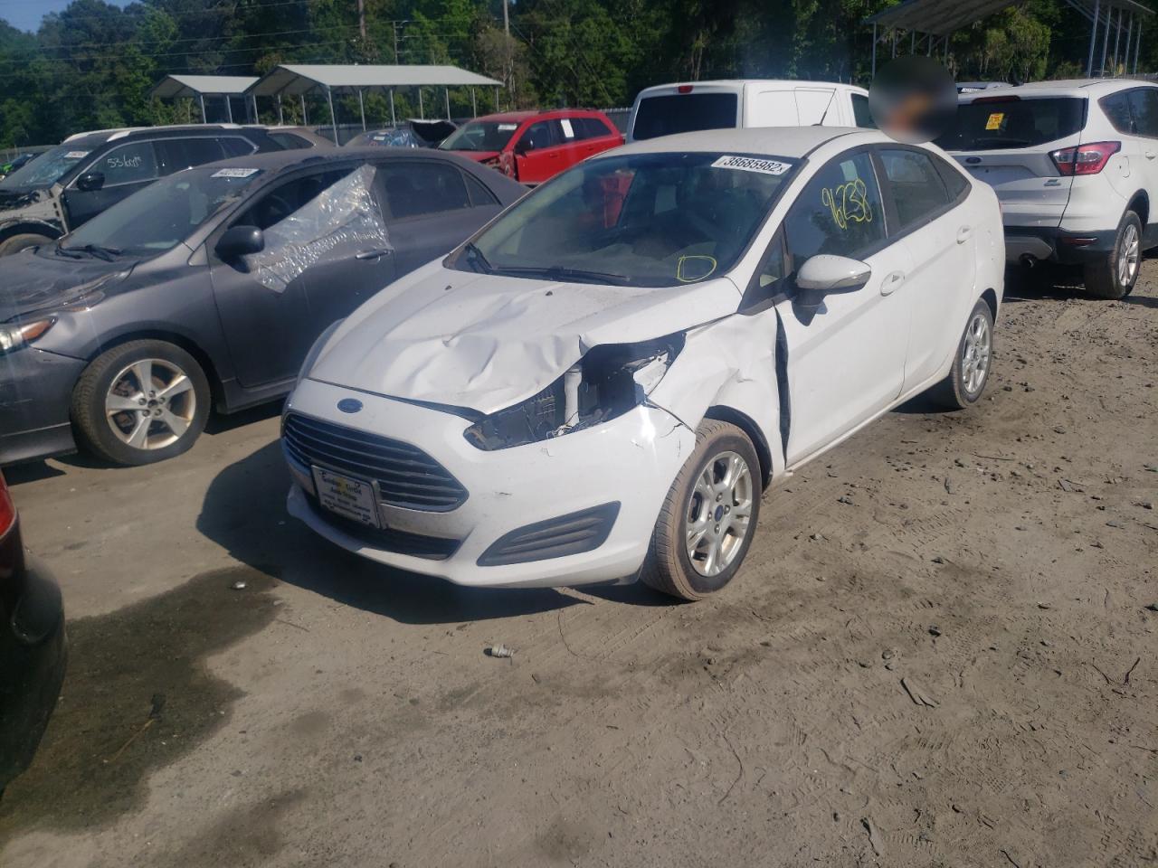 Photo 2 from auction – 2016 FORD FIESTA SE with VIN 3FADP4BJ1GM185862