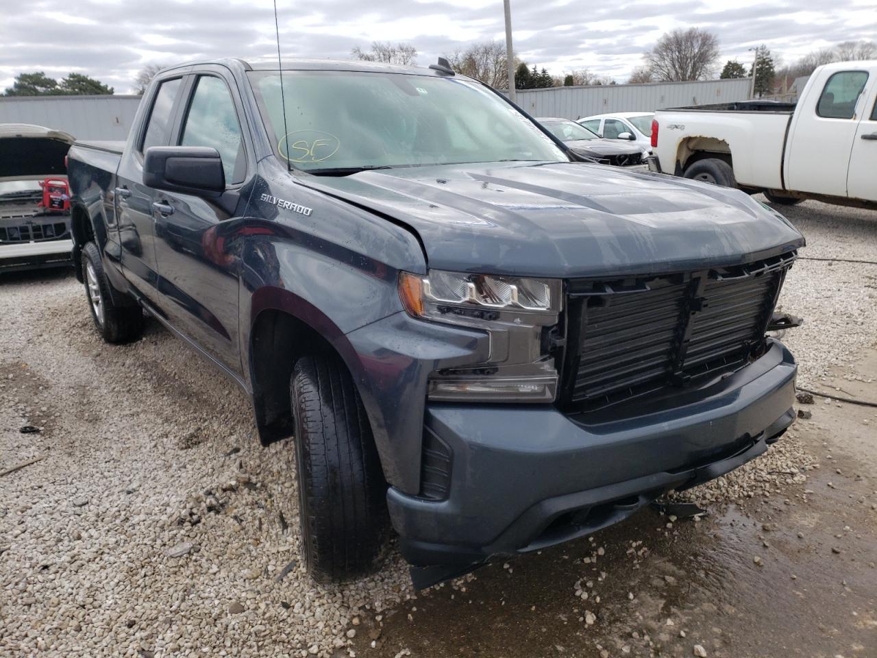 CHEVROLET SILVERADO 2019 with VIN 1GCRYEEDXKZ414345 - Photo from auction
