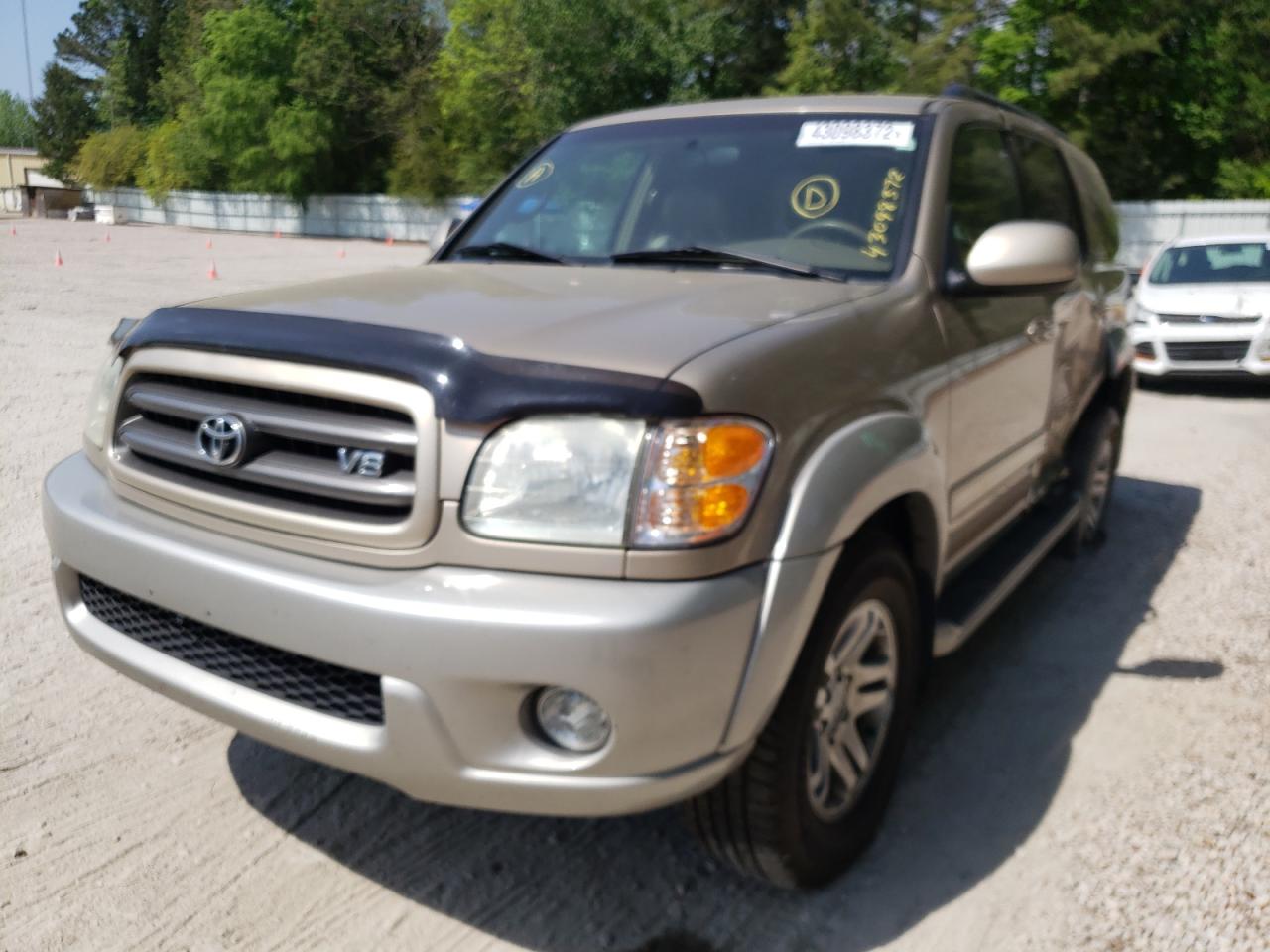 Photo 2 from auction – 2003 TOYOTA SEQUOIA SR with VIN 5TDBT44A73S184493