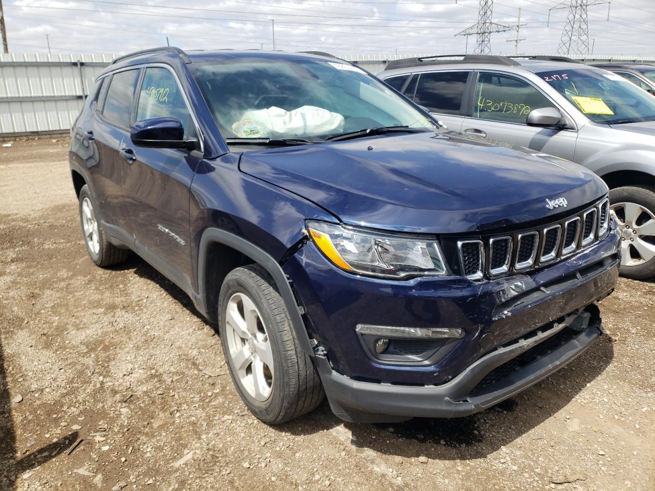 JEEP COMPASS LA 2018 with VIN 3C4NJDBB2JT308154 - Photo from auction