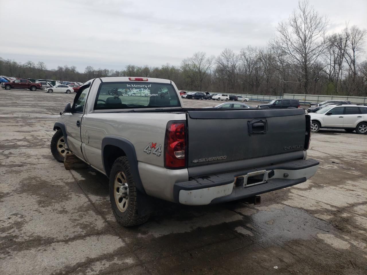 Photo 3 from auction – 2006 CHEVROLET SILVERADO with VIN 3GCEK14XX6G159044