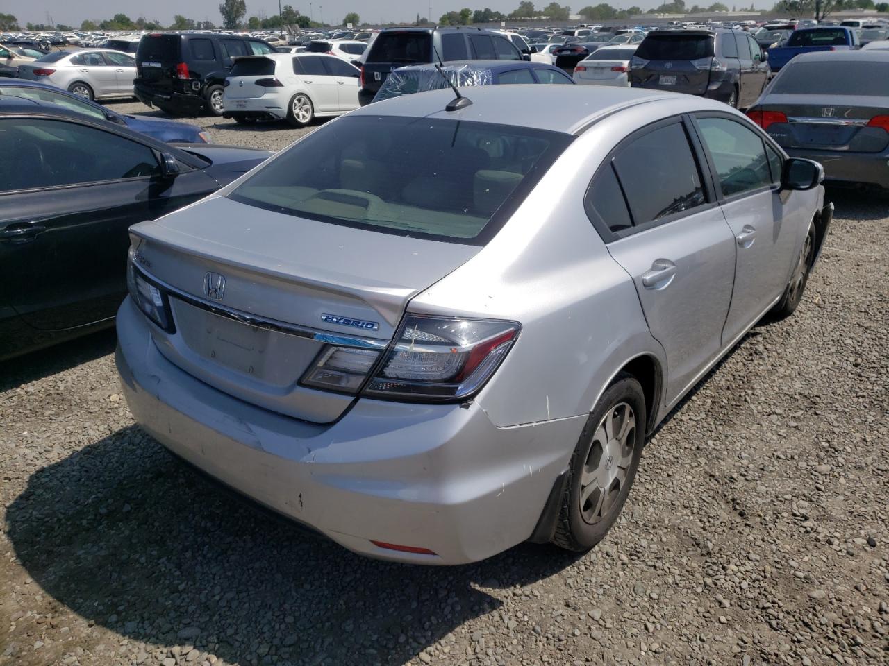 Photo 4 from auction – 2013 HONDA CIVIC HYBR with VIN 19XFB4F22DE200461