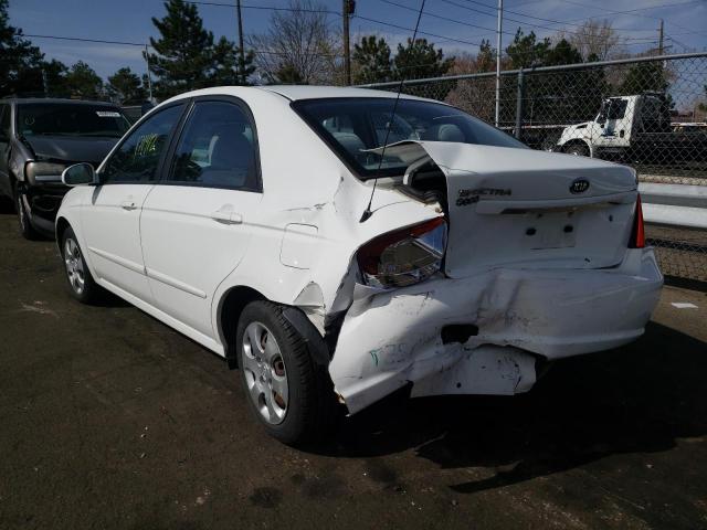 Photo 3 from auction – 2008 KIA SPECTRA EX with VIN KNAFE121885535113