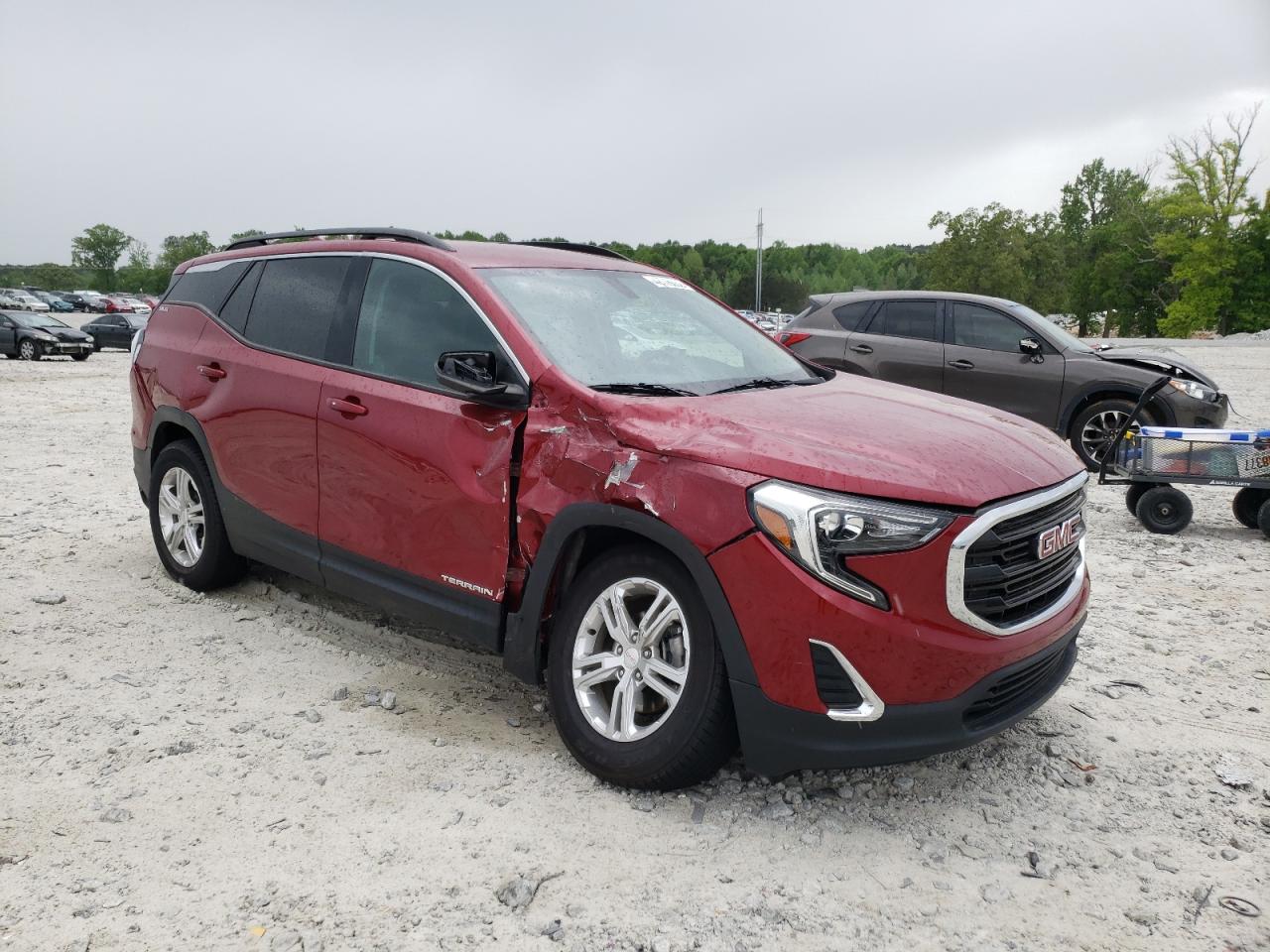 Photo 1 from auction – 2018 GMC TERRAIN SL with VIN 3GKALMEVXJL283958
