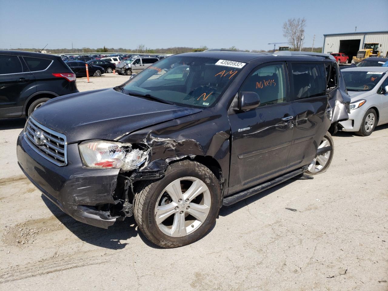Photo 2 from auction – 2008 TOYOTA HIGHLANDER with VIN JTEES42AX82060246