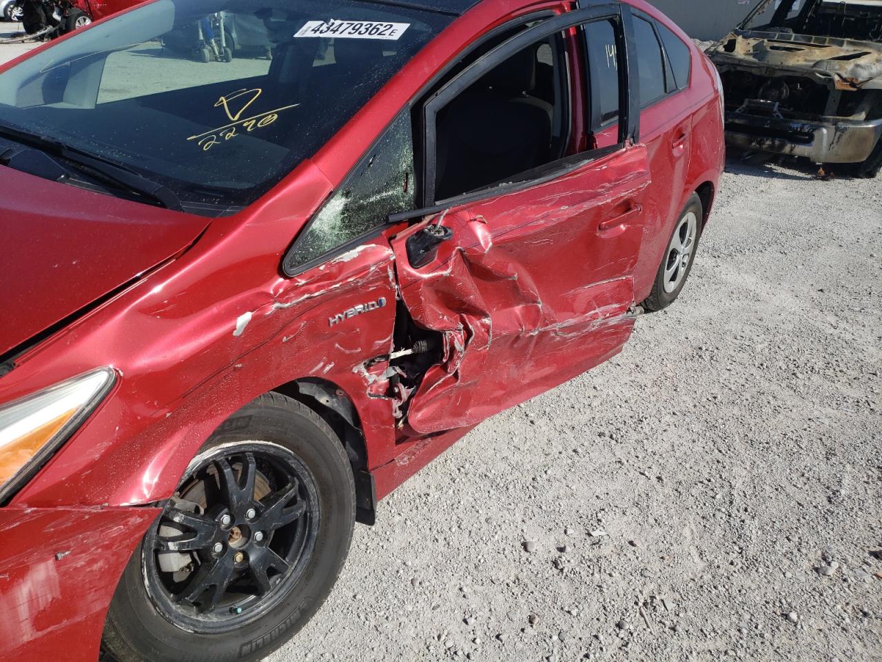 Photo 9 from auction – 2012 TOYOTA PRIUS with VIN JTDKN3DU6C5502270