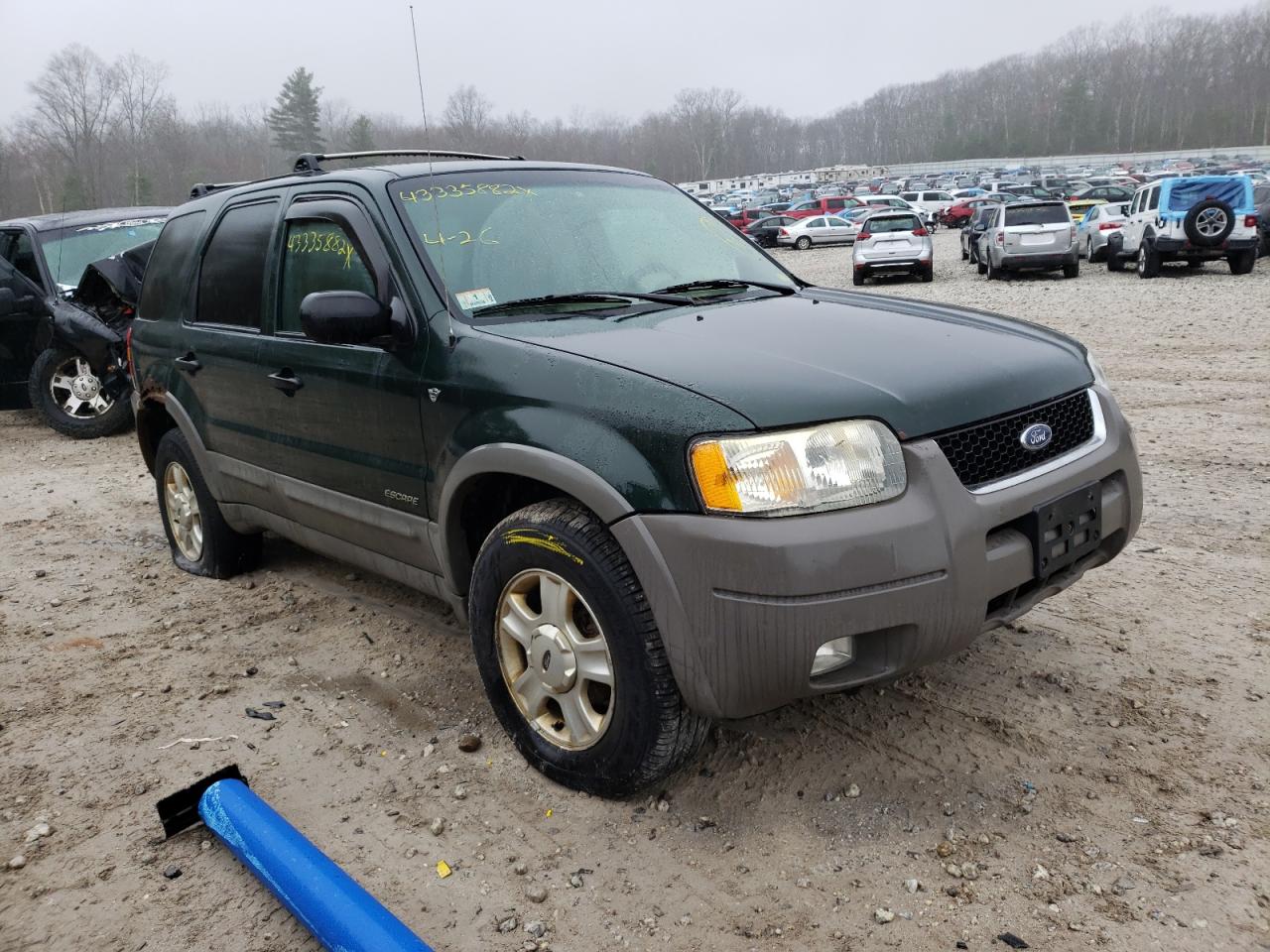 FORD ESCAPE XLT 2001 with VIN 1FMYU041X1KB82091 - Photo from auction