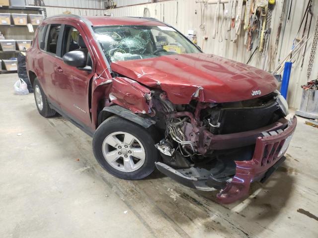 JEEP COMPASS SP 2014 with VIN 1C4NJCBA9ED523589 - Photo from auction