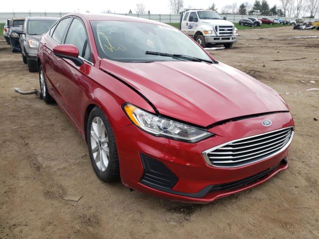 FORD FUSION SE 2020 with VIN 3FA6P0HD3LR135321 - Photo from auction