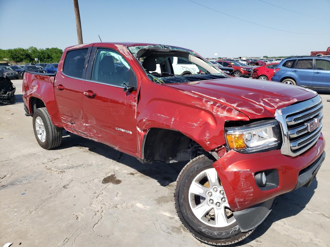 Photo 9 from auction – 2016 GMC CANYON SLE with VIN 1GTG5CE36G1110690